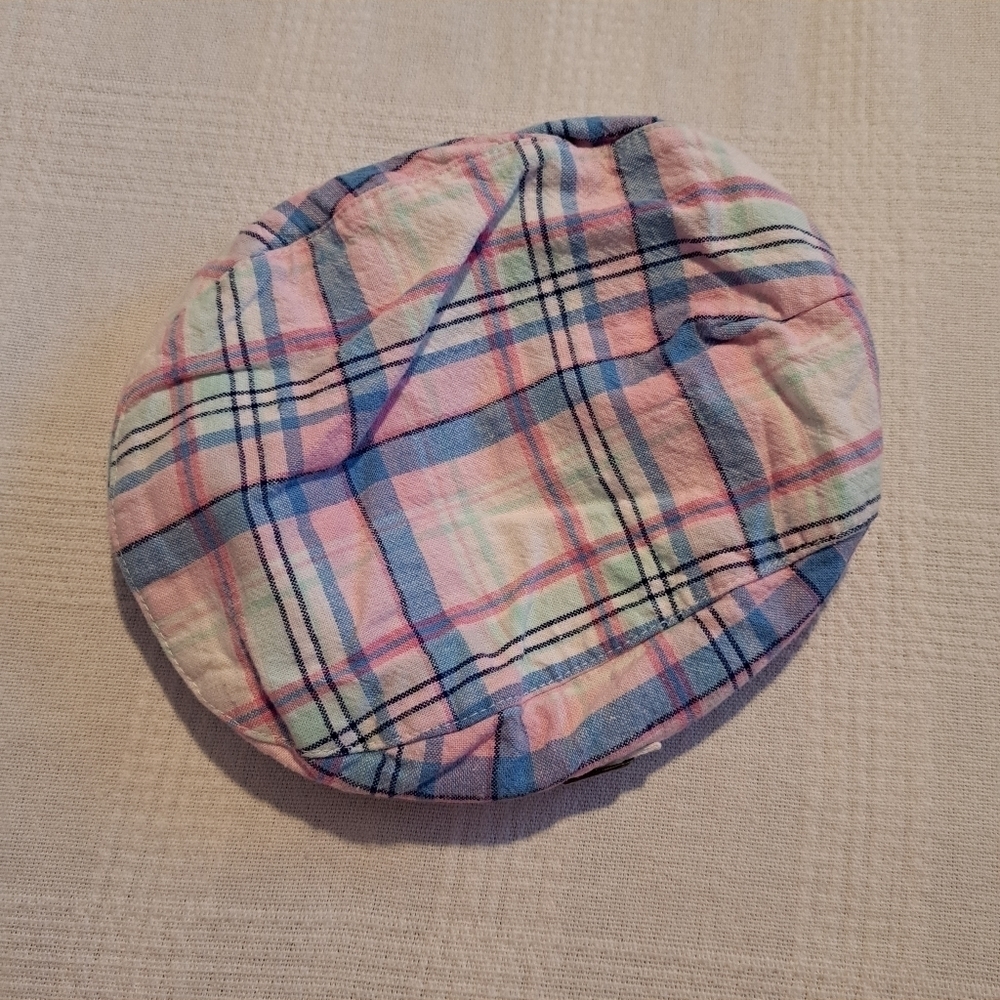 Janie and Jack boys 6-12 months newsboy hat, VGUC